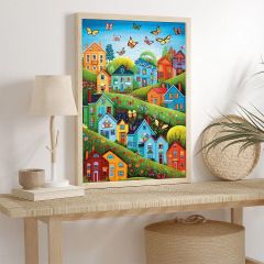 20079 PUZZLE 500 Village Tith Butterflies