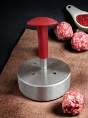 Hamburger Presi Köfte Basma Kalıbı 12 Cm (100-130 Gr) Paslanmaz Metal