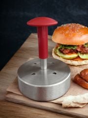 Hamburger Presi Köfte Basma Kalıbı 12 Cm (100-130 Gr) Paslanmaz Metal