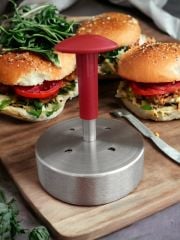 Hamburger Presi Köfte Basma Kalıbı 12 Cm (100-130 Gr) Paslanmaz Metal