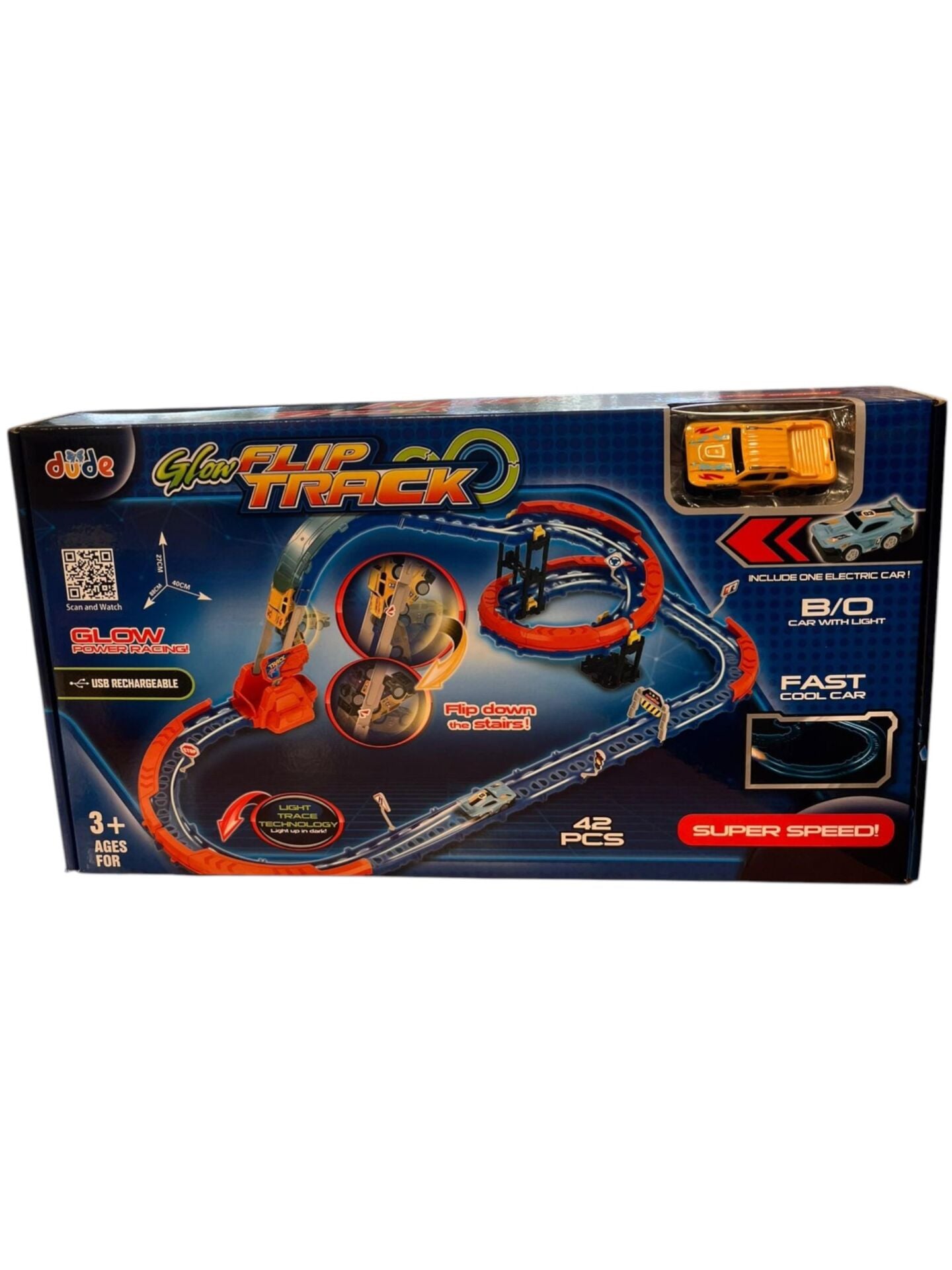 SH40594 ŞARJLI FOSFORLU RACİNG SET 42 PARÇALI-ZRV