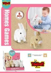 8832-31 TOYCRAFT DİSPLAY AKILLI TAVŞAN SES.PİL-TYC