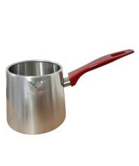 Russet Çelik Sütlük Su Isıtma Cezvesi Süzgeçli Bitki Çay Potu