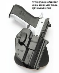 Fobus JR1-RT Sarsılmaz Mega 2000 Mandallı Tabanca Kılıfı + Koltuk Altı Kılıf Aparatı 2'li Set (Tabanca Hariçtir) Oval