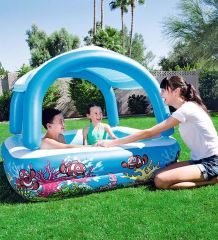 52192 ŞİŞME ZEMİN GÖLGELİKLİ 147X147X122CM