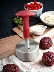 Hamburger Presi Mini Burger Köfte Basma Kalıbı 6 Cm (15-25 Gr) Paslanmaz