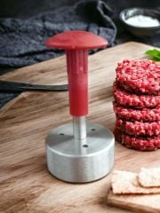 Hamburger Presi Mini Burger Köfte Basma Kalıbı 6 Cm (15-25 Gr) Paslanmaz