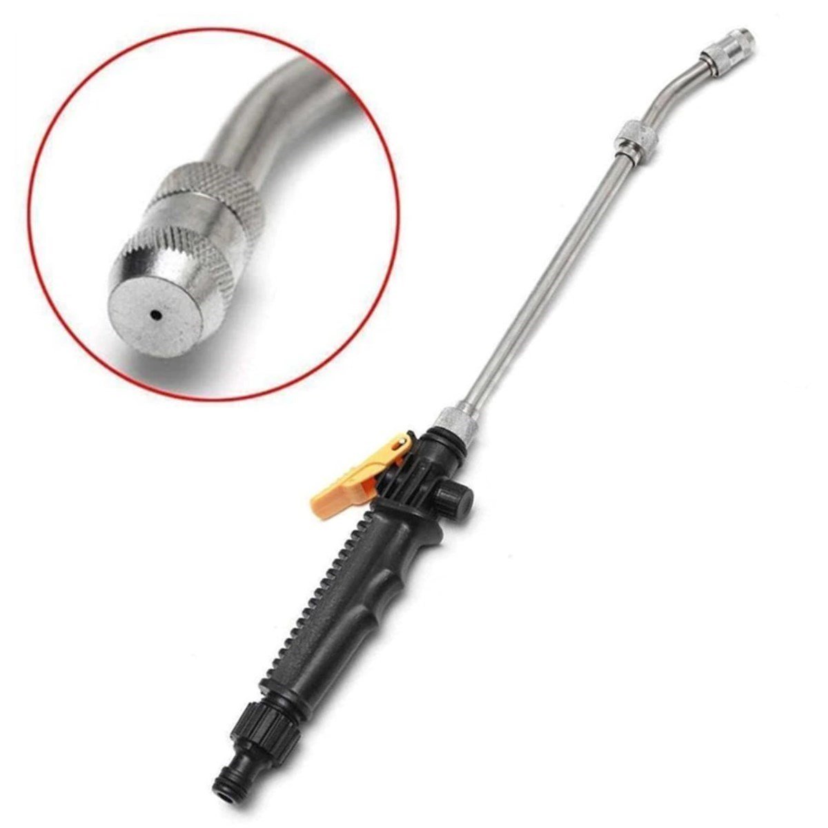 BUFFER® Water Jet Yüksek Basınçlı Su Püskürtme Oto Yıkama Aparatı Bahçe Sulama Aracı 50 cm