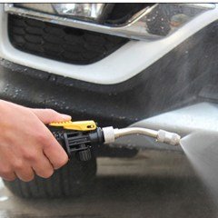 BUFFER® Water Jet Yüksek Basınçlı Su Püskürtme Oto Yıkama Aparatı Bahçe Sulama Aracı 50 cm