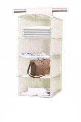 BUFFER® Katlanabilir 4 Raflı Depolama Eşya Düzenleyici Portatif Dolap