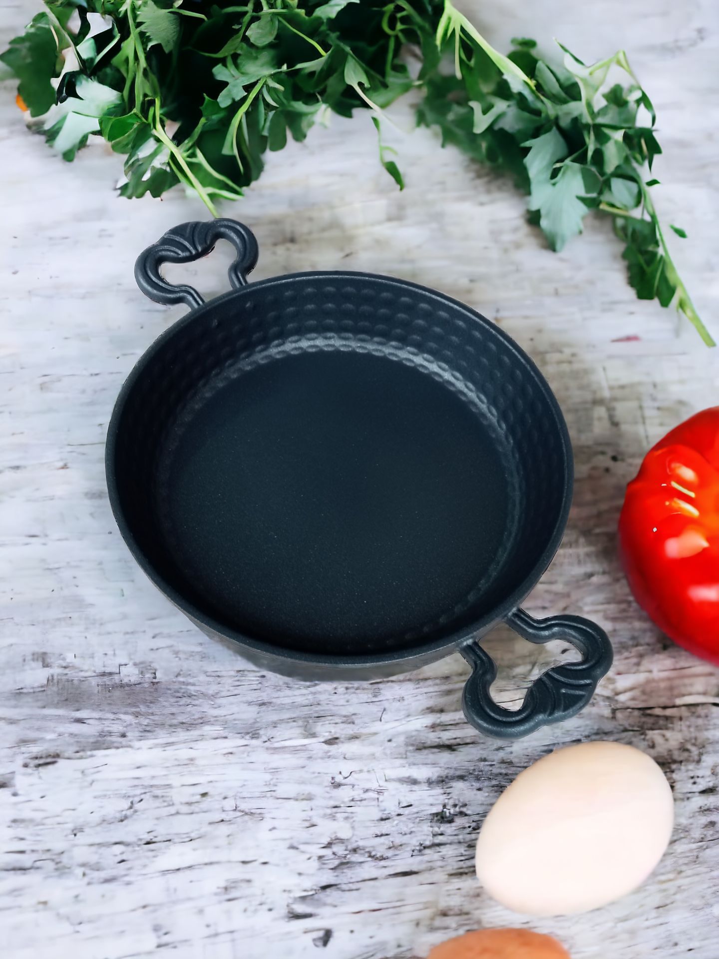 Akpa Döküm Granit Sahan Tavası Mıhlama Sahanı 20 cm