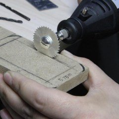 BUFFER® Metal 6 Parça Mini Matkap Ucu  Ahşap Kesme Yuvarlak Çelik Bıçak Disk Testere Seti Kiti