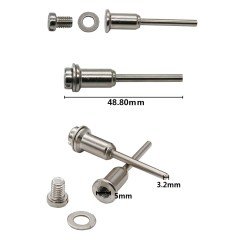 BUFFER® Metal 6 Parça Mini Matkap Ucu  Ahşap Kesme Yuvarlak Çelik Bıçak Disk Testere Seti Kiti