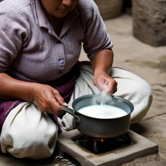 Çelik Sütlük Yumurta Haşlama Sos Saplı Tenceresi Çap: 19 cm Boy: 35cm