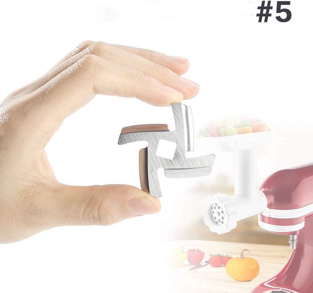 Sinbo 3037, Sunny AT650 Yedek Parça, Paslanmaz Kıyma Makinesi Bıçağı, 5 Numara