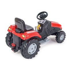 05 276  Pilsan Mega Traktör Akülü 12 Volt Kırmızı