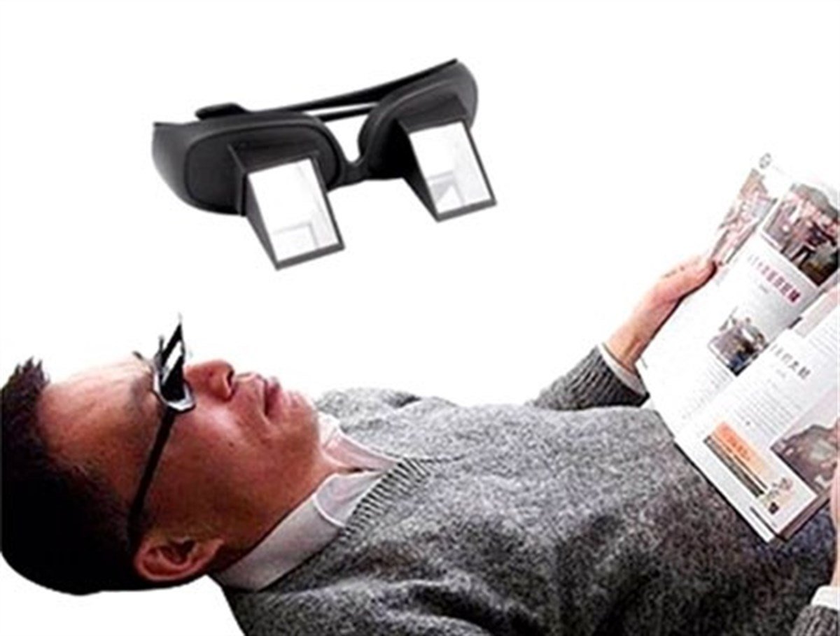 BUFFER® Pratik Kolay Yatarken Kitap Okuma ve Televizyon Seyretme Gözlüğü