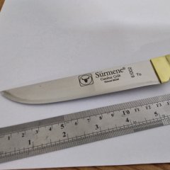 Cumhur Çelik 61002 Sürmene Mutfak Bıçağı Kurban Bıçağı Tam Boyu 26 cm