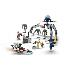 75372 Lego Star Wars Klon Trooper ve Savaş Droidi Savaş Paket 215 parça +7 yaş