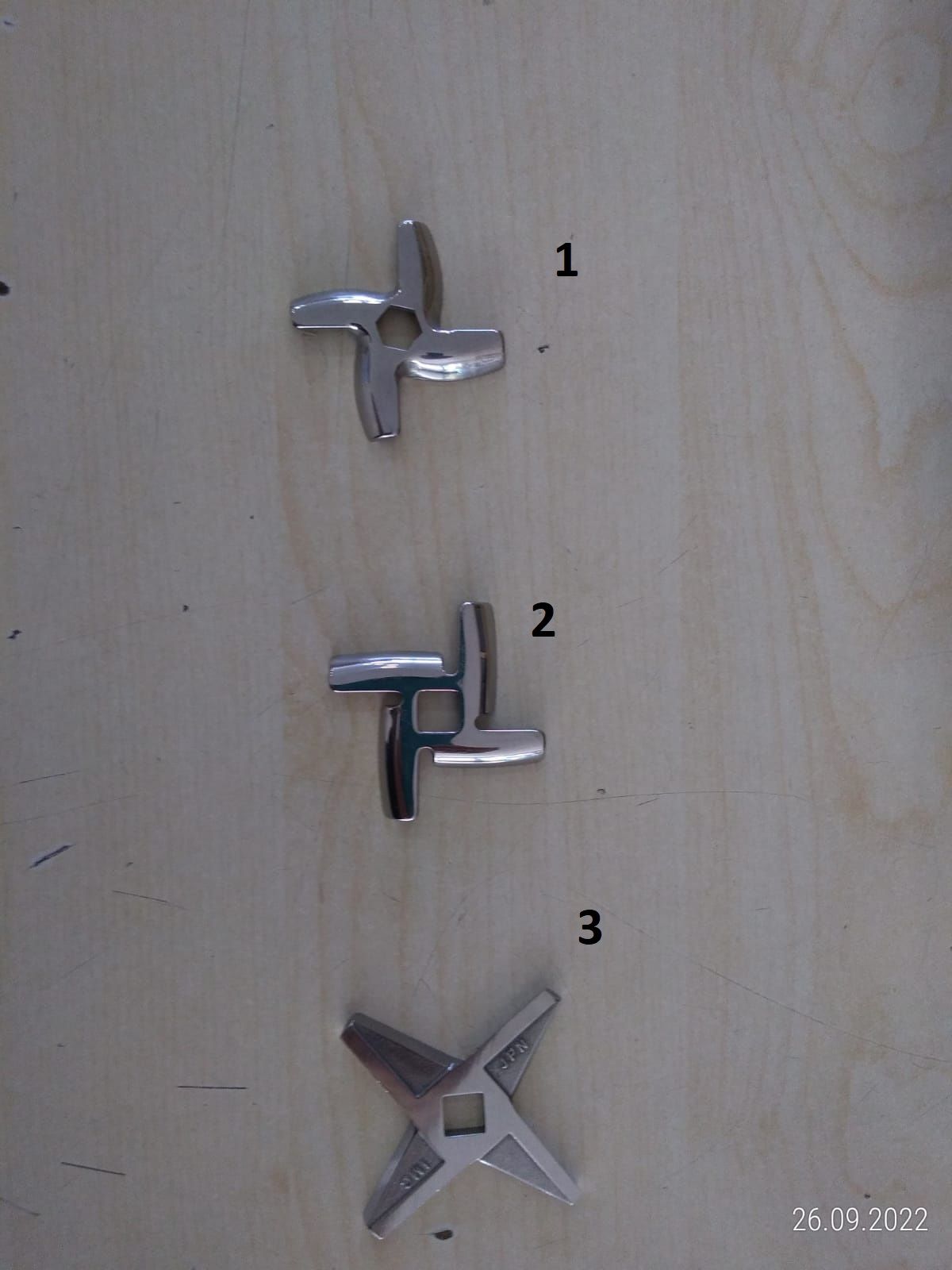 Ev  Tipi Kıyma Makinesi Bıçak Yedek Parça (İthal)