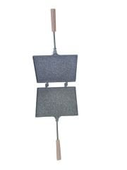 Taşhan Maxi Granit Ocak Üstü Tost Makinesi 26x20 cm İç Dış Granit