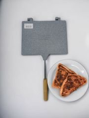 Taşhan Maxi Granit Ocak Üstü Tost Makinesi 26x20 cm İç Dış Granit