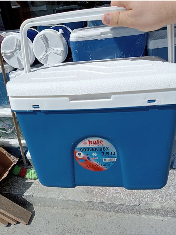 Kale 7,5 LT Midi İce Box Oto Termos Buz Kutusu Kale 1021 Mavi
