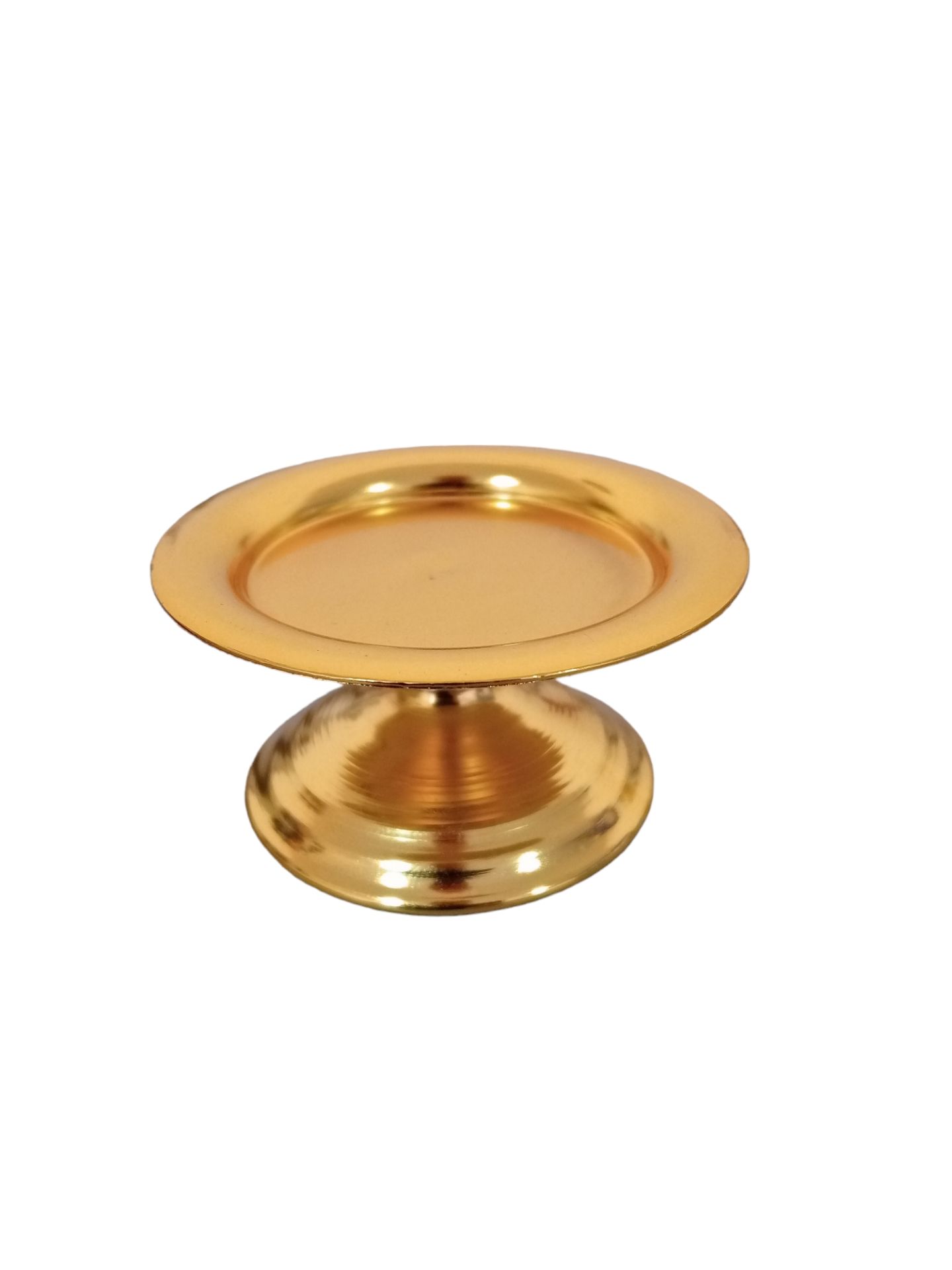 Ayaklı Lokumluk, Gold Makaronluk, Çay Ve Kahve Yanı Sunumluk, Metal Şekerlik 1 adet