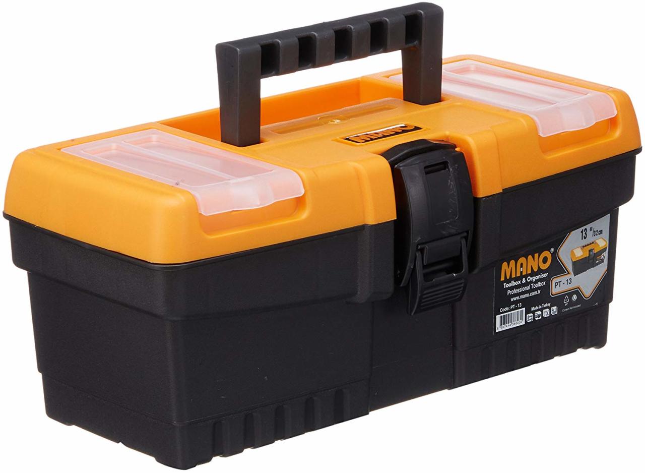 Mano Profesyonel Takım Çantası PT-13''   320mm x 155mm x 139mm