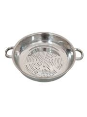 Paslanmaz Çelik Kulplu Süzgeç Makarna Süzgeci