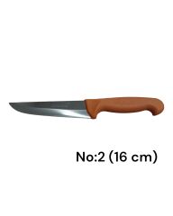 Gold Serisi 1-2-3 Numara Bıçak Kurban Bıçağı Seti & Bileme Aleti 3 Ağızlı