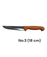 Gold Serisi 1-2-3 Numara Bıçak Kurban Bıçağı Seti & Bileme Aleti 3 Ağızlı