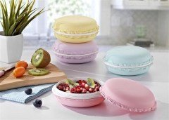 BUFFER® Makaron Şeklinde Beslenme Kutusu Kapaklı Saklama Kabı 400 ml