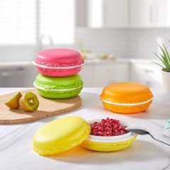 BUFFER® Makaron Şeklinde Beslenme Kutusu Kapaklı Saklama Kabı 400 ml