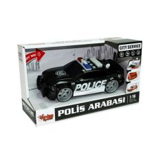 WY620A,B,C 1:16 SÜRTMELİ SESLİ IŞIKLI POLİS -VRD