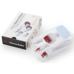 BUFFER® 3 Boy Titanyum 540 İğneli Cilt Yenileme Bakım Masaj Aleti Dermoroller