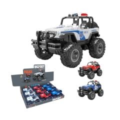 XFG-989-107 -Vardem Çek Bırak Üstü Açık Bigfoot Off-Road Polis Jeep