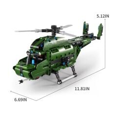 3004031 SUN-IMM-ASKERİ HELİKOPTER 2IN1 394PRÇ