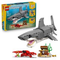 31381 Lego Creator 3in1 Acımasız Köpek Balığı ile Hazine Sandığı 379 parça +8yaş