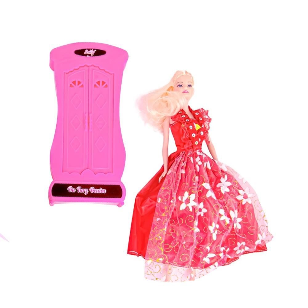 Anlily Bebek Aksesuarlı Dolaplı