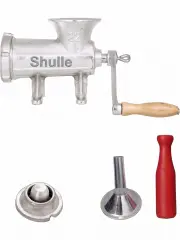 Shulle No 22 Kıyma Makinesi Kollu (Tokmak+Sucuk Hunisi+İçli Köfte Aparatı Dahildir)