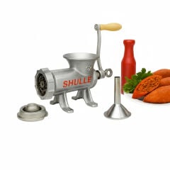 Shulle No 22 Kıyma Makinesi Kollu (Tokmak+Sucuk Hunisi+İçli Köfte Aparatı Dahildir)
