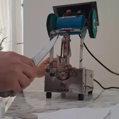 Elektrikli Açılı Bıçak Bileme Makinesi Seri Bileyleme, (Şerit Zımpara, Mop Set Dahil)