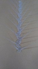 Şeffaf Kuş Kondurmaz Polikarbon Uçan Hayvan Kovucu Dikeni 50 cm