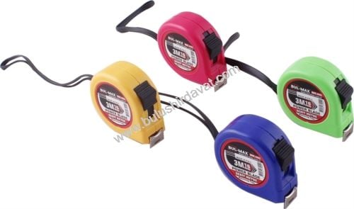 Bulmax 3mt*16mm Serıt Metre Bmx-4002 (12 Adet Gönderilir)