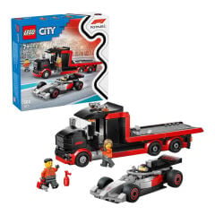 60493 Lego City Audi F1 Yarış Arabalı F1 Sergileme Kamyonu 508 Parça +7 Yaş