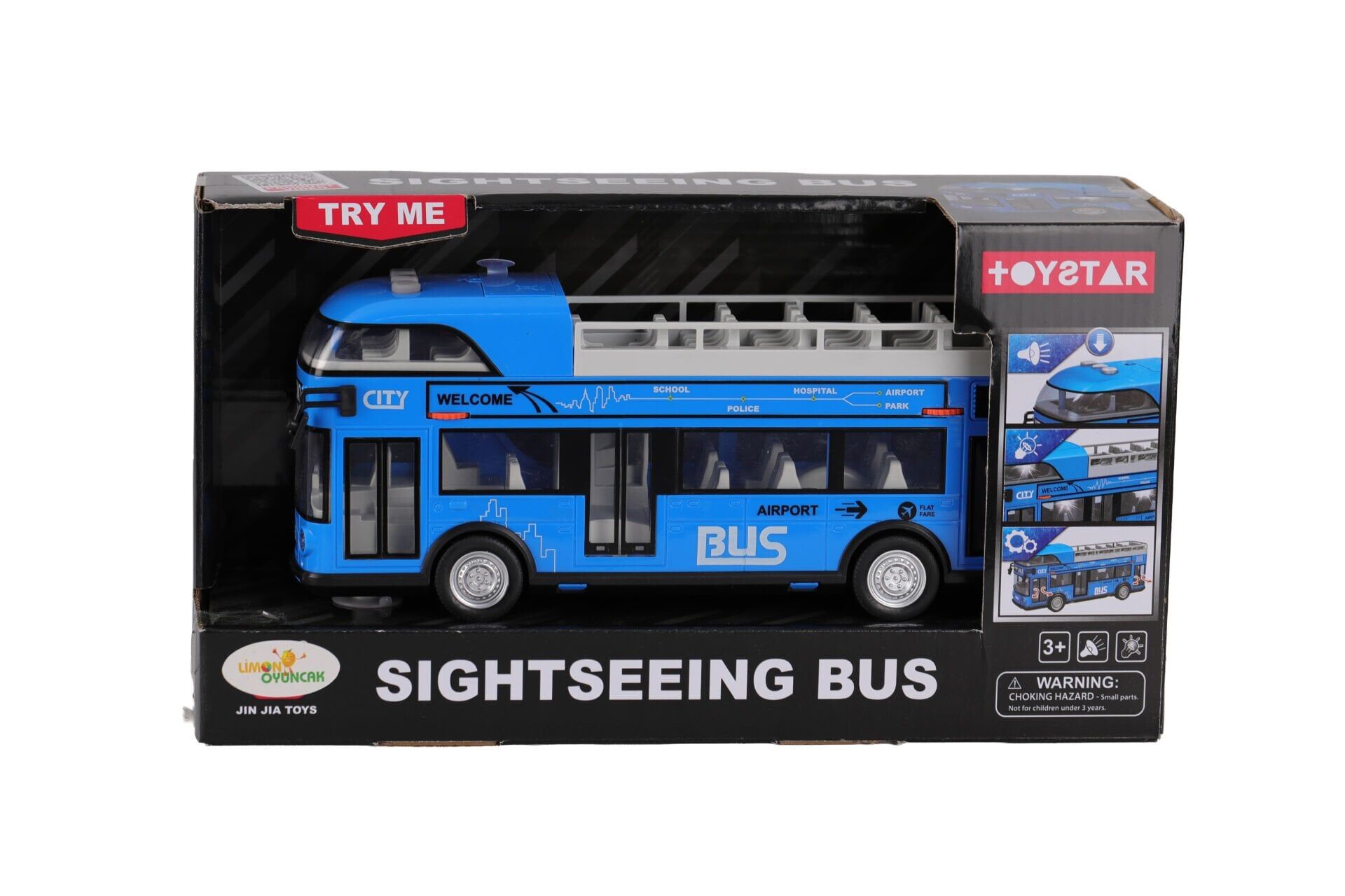 666-30Q PİLLİ IŞIKLI OTOBÜS