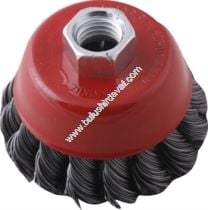 Bulmax 100 Mm Burgulu Fırca Bmx-274 (5 Adet Gönderilir)