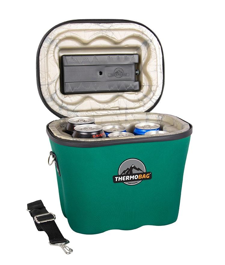 Thermobag 6lı Kutu İçecek Taşıma Çantası Soğutucu Turtle Yeşil