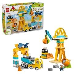 10476 Lego Duplo İnşaat Sahası ve Araçları 84 parça +3 yaş